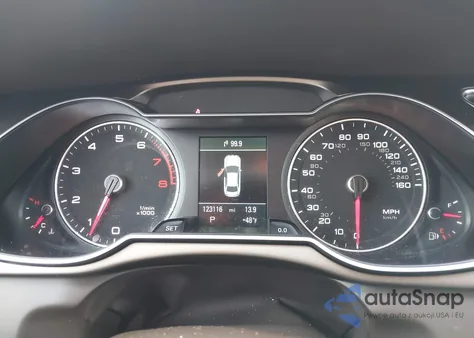 2013 Audi A4 2.0T Premium z USA, uszkodzony, nr VIN WAUFFAFL5DA062085